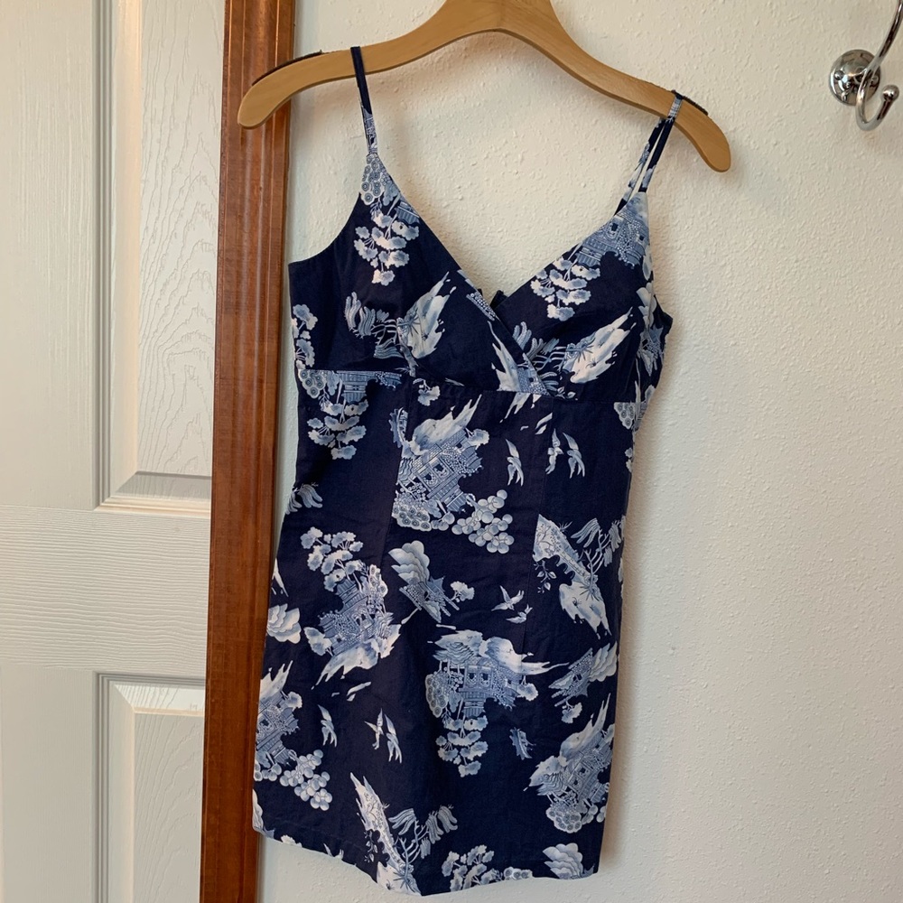No Boundaries Junior Small Blue Tunic Shirt Dress